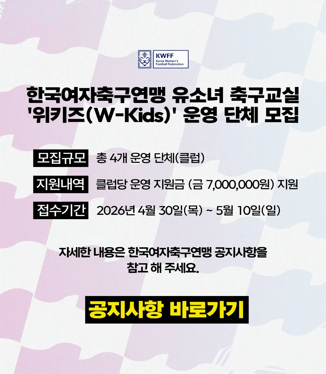 위키즈 운영 단체 모집